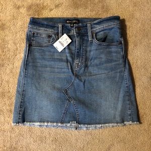 J. Crew Denim Mini Skirt